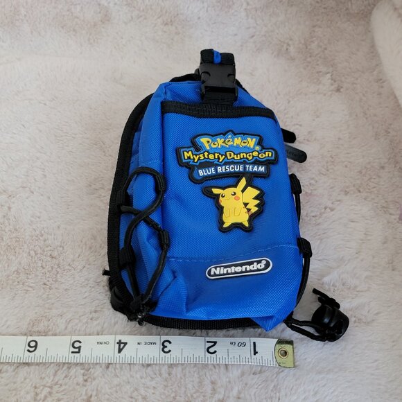 Switch N Carry Nintendo Pokemon Pikachu Mystery Dungeon Blue Rescue Team Bag - Picture 11 of 11